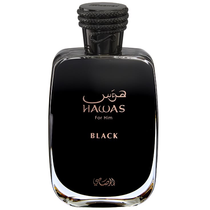 Rasasi Hawas Black Eau De Parfum for Men – 100ml
