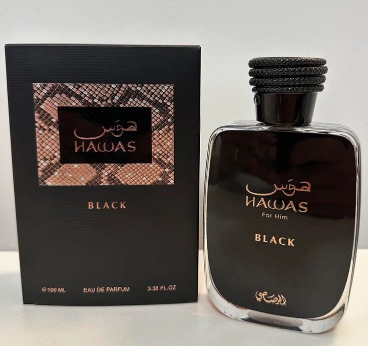Rasasi Hawas Black Eau De Parfum for Men – 100ml